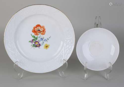 German porcelain twice. 20th century. Consisting of: