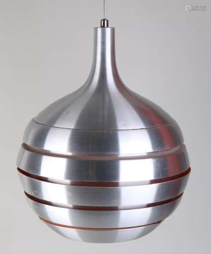 Modern Adagio Seveso design aluminum hanging lamp. Some