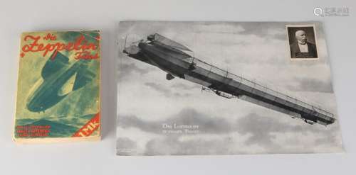 Twice antiquarian German Zeppelin. Consisting of: