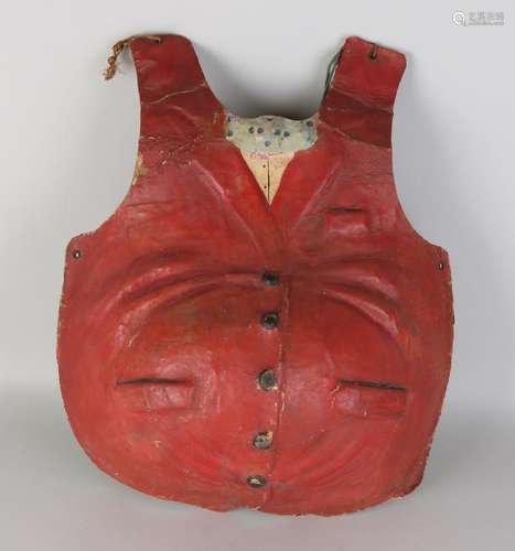 Antique paper mache. Fat belly. Circa 1900. Size: 50 x