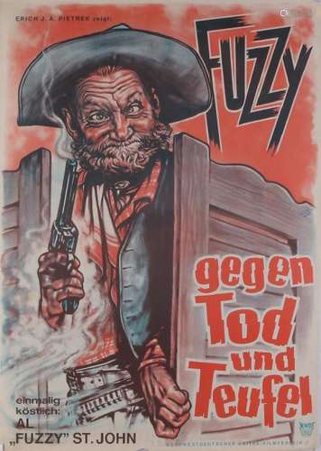 Four old German cinema posters. Consisting of: Frü