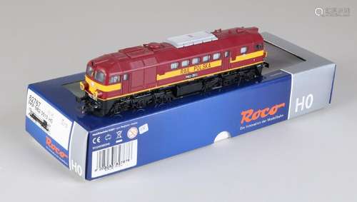 Roco H0 62767, Diesel clock PKP M62-3513 with original