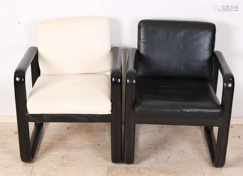 Lot of seven Rosentahl chairs. Hombre design, Burkhard