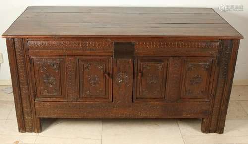 18th Century Twente oak rugs, converted into sideboard.