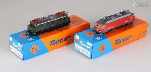 2x Roco H0: 1x 04178D (43494), E-lok SBB Re 4/4 10104