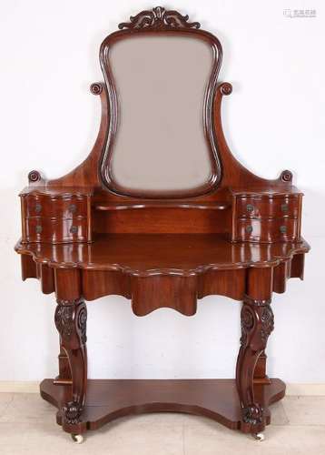 Beautiful 19th century English mahogany dressing table