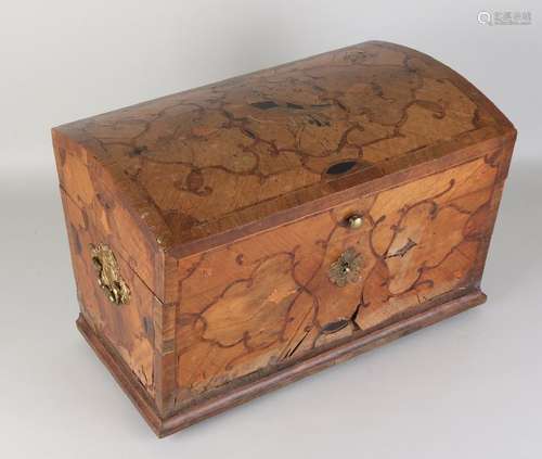 Rare 18th century German baroque model chest with