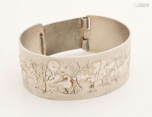 Silver lapponia bracelet, 925/000. Design Inspiro