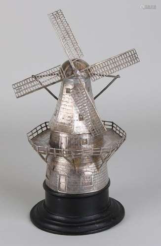 Special silver windmill, 833/000, beautifully finished