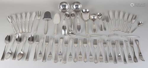 Plated fish cutlery, including Keltum, WMF and Gero,