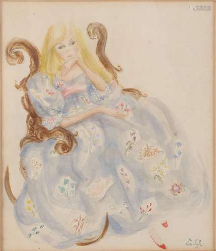 Monogram Li. A. Attributed to Lizzy Ansingh. 1875 -