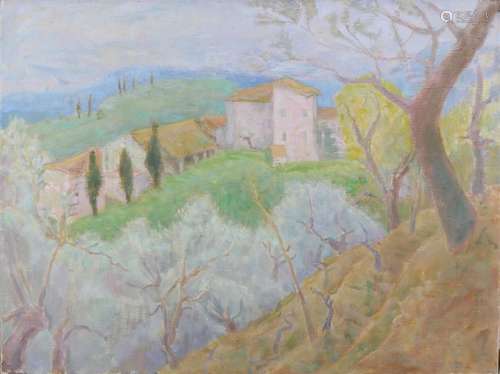 Rainer Reichert. 1917 - 2007. Mediterranean farmhouse