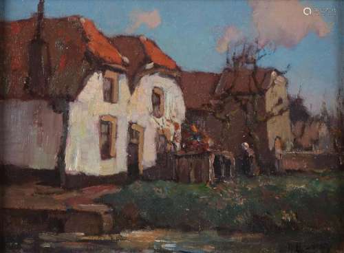H. van Leeuwen from Oudewater. 1890 - 1972. Farmers