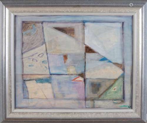 Meinert Volkers '87. 1927 - 2000. Abstract composition.