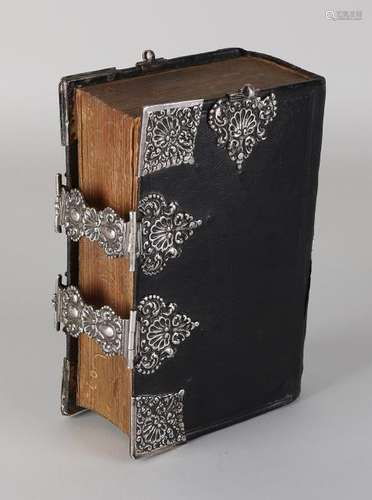 Stephorster bible with silver corner pieces, double