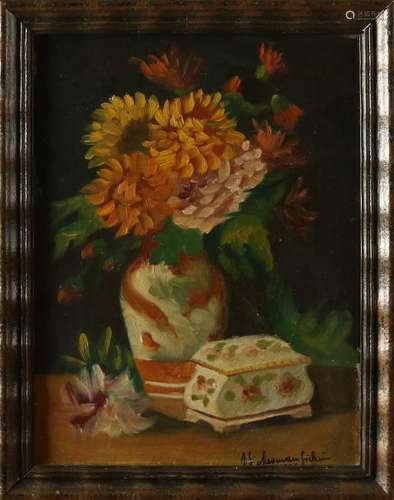 A. Sicherman Gichein? German School. 1925. Still life