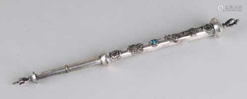 Silver thorapointer, 84 zolotnik, decorated with