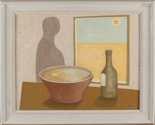 Meinert Volkers. 1927 - 2000. Enschede. Still life with