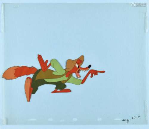 Br'er Fox production cel from Song of the South