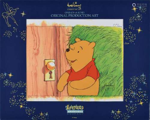 Winnie the Pooh production cel from The New Adventures