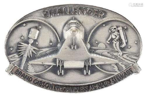 STS-41-B Unflown Robbins Medal