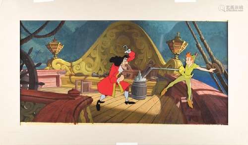 Peter Pan and Captain Hook production key matching pan