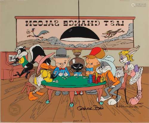 Chuck Jones signed limited edition hand-painted cel