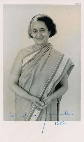 Indira Gandhi