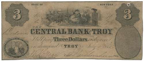 Central Bank of Troy 'Santa' Note