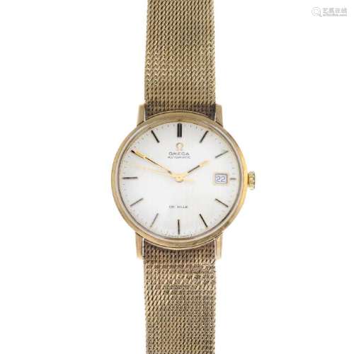 OMEGA - a gentleman's wrist watch. The circular dial,