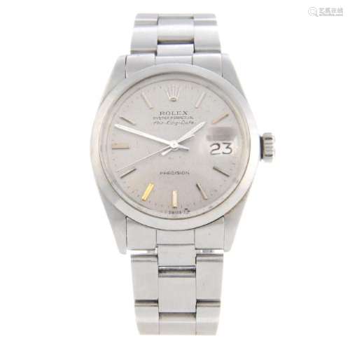 ROLEX - a gentleman's Oyster Perpetual Air-King-Date