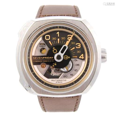 SEVENFRIDAY - a gentleman's V2-01 wrist watch.