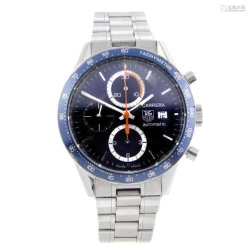 TAG HEUER - a gentleman's Carrera chronograph bracelet