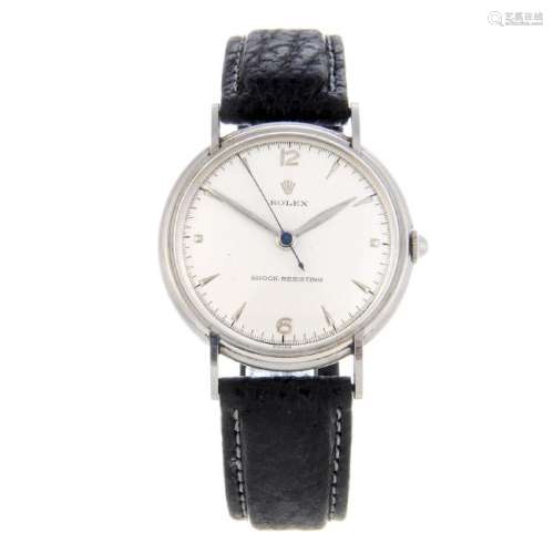 ROLEX - a gentleman's wrist watch. Circa 1956.