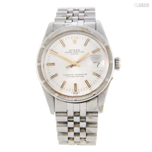 ROLEX - a gentleman's Oyster Perpetual Date bracelet