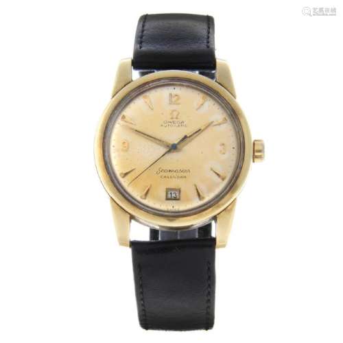 OMEGA - a gentleman's Seamaster Calendar wrist watch.