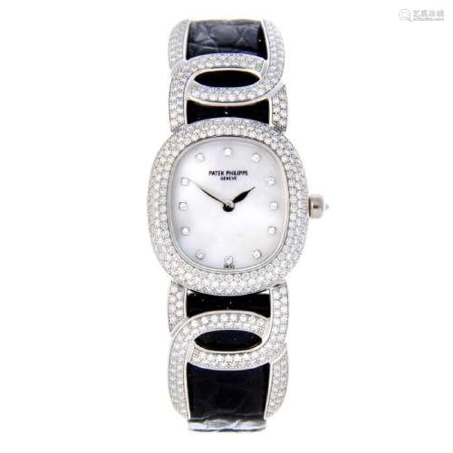 PATEK PHILIPPE - a lady's Ellipse wrist watch. 18ct
