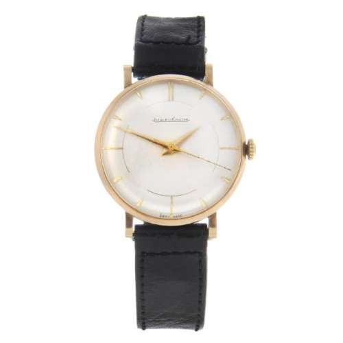 JAEGER-LECOULTRE - a gentleman's wrist watch. 9ct