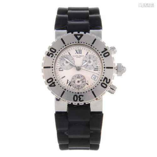 CHAUMET - a gentleman's Class One chronograph wrist