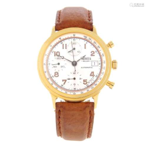 VALEXTRA - a gentleman's chronograph wrist watch.