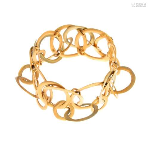 POMELLATO - an 18ct gold bracelet. Designed as a series