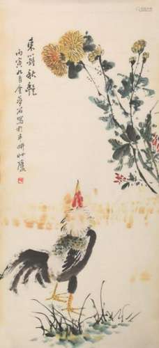 A CHINESE PAINTING ATTRIBUTED TO JIN MENG SHI