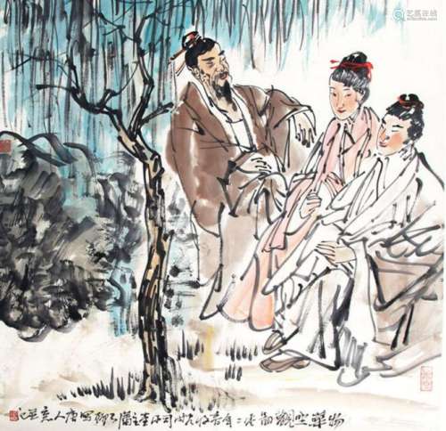 WEI XIAO SONG, CHINESE PAINTING ATTRIBUTED TO