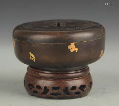 BRONZE SPRINKLE GOLD LONGEVITY PATTERN AROMATHERAPY