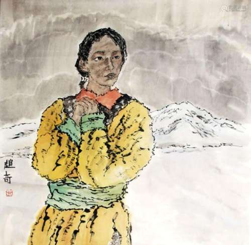 ZHAO QI, CHINESE PAINTING ATTRIBUTED TO