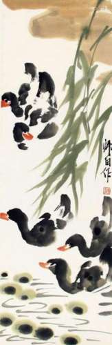 LOU SHI BAI, CHINESE PAINTING ATTRIBUTED TO