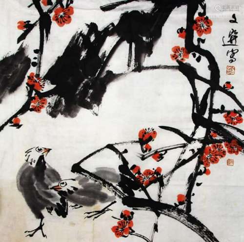 TANG WEN XUAN, CHINESE PAINTING ATTRIBUTED TO