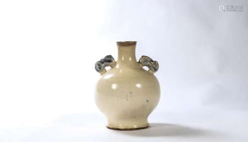 CHINESE EARTHENWARE BOTTLE