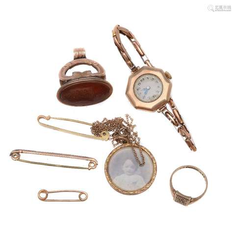 A small selection of jewellery