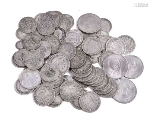 George V, post-1919 silver coinage